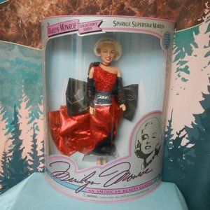 Marilyn Monroe Collector's Series Sparkle Superstar Doll Limited Edition New